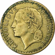 France, 5 Francs, Lavrillier