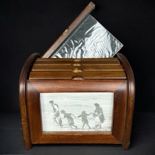 Ancien cadre photo bois