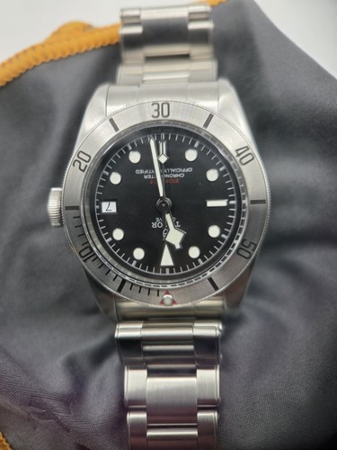 Tudor black bay - steel, heritage