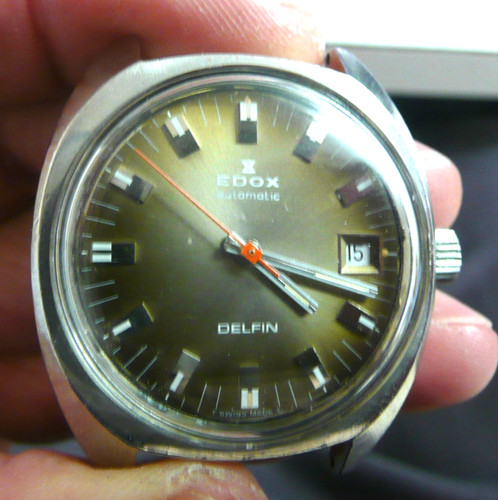 Edox delfin automatique acier - automatique,