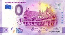 21 BEAUNE Hospices 2, N° de la 2ème liasse, 2022, Billet Euro Souvenir
