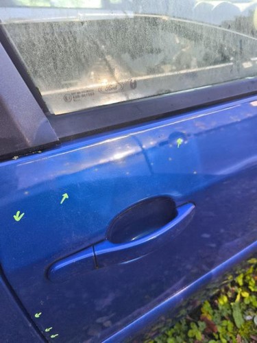 Porte avant droit ford - porte, fiesta