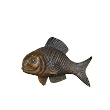 Figurine en cuivre carpe 5,3