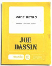 Partition vintage sheet music