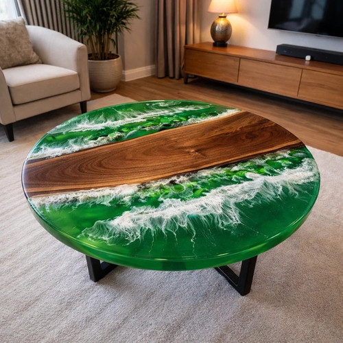 Table basse rivière - , en