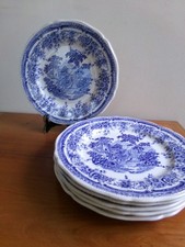6 assiettes plate K&G
