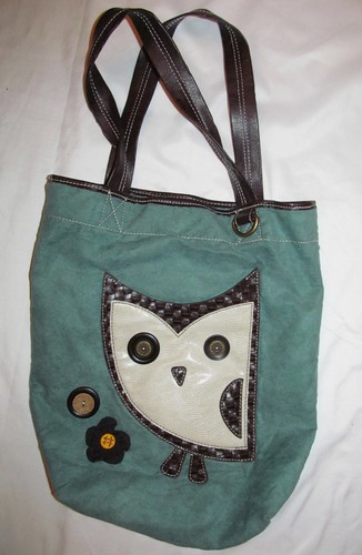 Chala hoohoo owl teal green - owl,