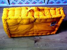 3 COUSSINS COTON D0SSIER PALETTE 60CM X 40CM X 22CM x 11CM TRES BON ETAT