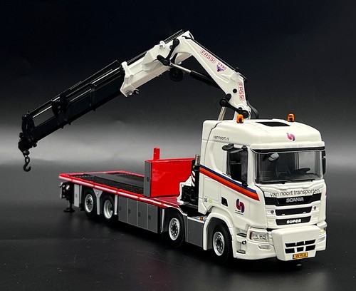 Scania camion plat gréé - camion,
