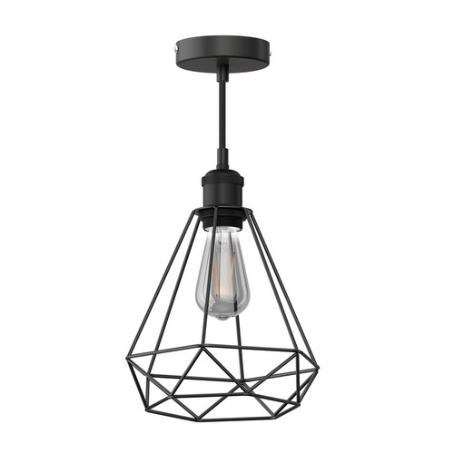 Suspension vintage retra noir - vintage,