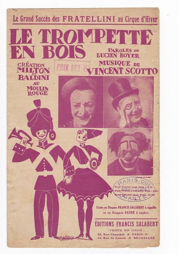 Partition trompette bois - en,