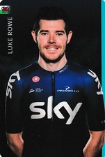 CYCLISME carte cycliste LUKE ROWE équipe SKY