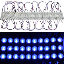 20X 2er LED Module Bleu 12V Rohs Technique de Publicité Éclairage Enseigne