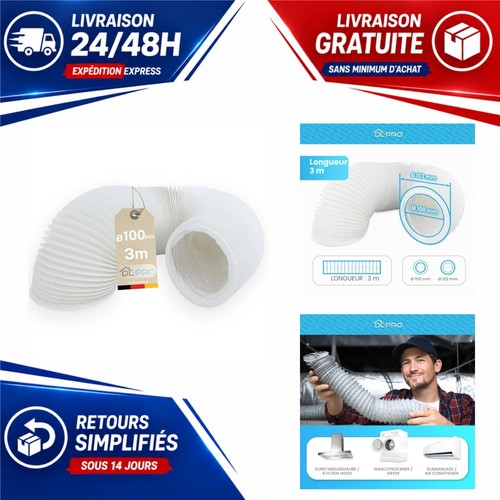 Tuyau évacuation pvc - 3, m