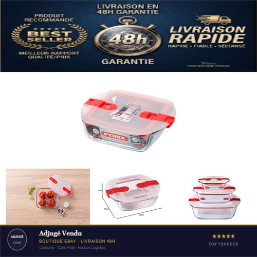 Pyrex plat carré - pyrex,