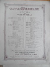 PARTITION VIOLONCELLE PIANO