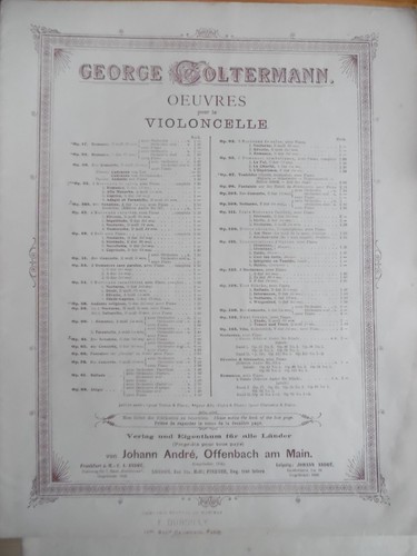 Partition violoncelle piano - partition,