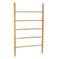 Échelle Déco en Teck "5 Marches" 150cm Naturel