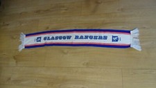 NO MAILLOT FOOTBALL GLASGOW RANGERS ECHARPE SCARF SCOTLAND ANNEES 70