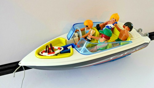 Playmobil bateau hors bord - hors,