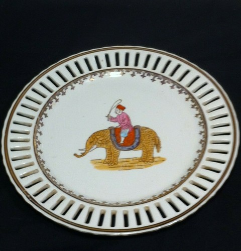 Assiette ajoure porcelaine - assiette,