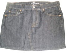 for all 7 mankind denim skirt size 27 NEW SALE HOT USA