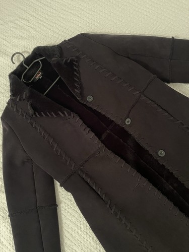 Manteau long femme noir - long,