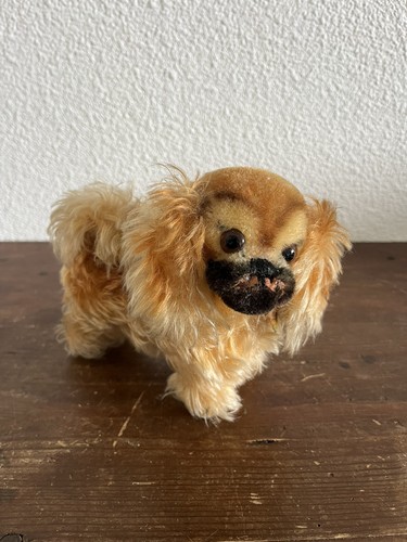 Steiff pékinois peky - pékinois, vintage
