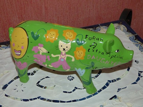 Tirelire cochon ceramique - tirelire,