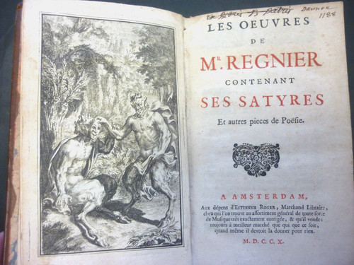 Les oeuvres régnier - les,