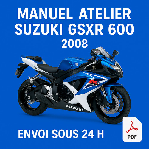 Manuel atelier suzuki - suzuki, gsxr