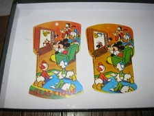 OBJET PUBLICITAIRE ROUE QUI TOURNE ELASTIQUE MICKEY WALT DISNEY PRODUCTION 1962