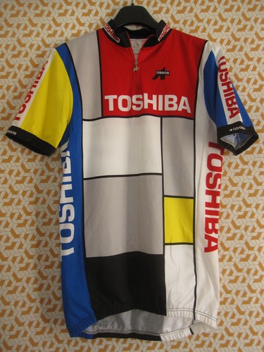 Maillot cycliste toshiba - maillot,