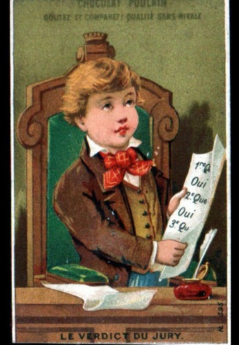 Image chromo ancienne - ancienne, chocolat
