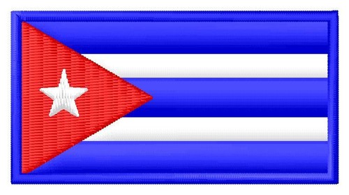 Flag cuba drapeau ecusson - cuba,