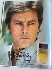 Publicité Vintage Advertising Luxe Parfum ALAIN DELON(déc. 1980) - Rare