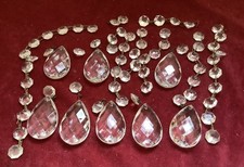 8 ANCIENNE PAMPILLE CRISTAL