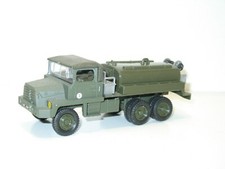 SOLIDO, BERLIET GBC KT militaire avec cuve citerne et roues jumelées