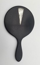 MIROIR FACE À MAIN NAPOLEON III EBENE ET ARGENT