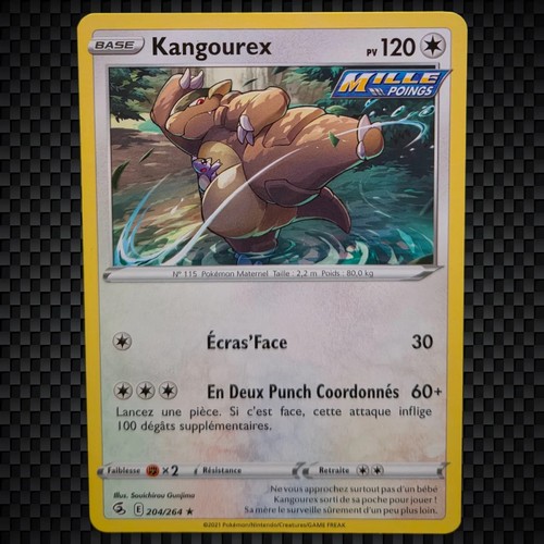 Cartes pokémon kangourex - cartes,