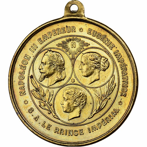 France jeton napoléon - france,, iii