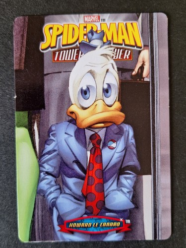 Howard canard carte marvel - le,