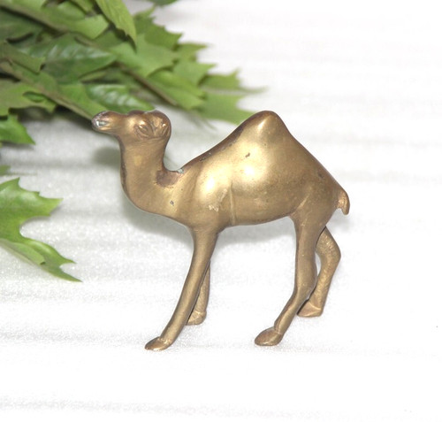 Laiton antique camel - antique, figurine