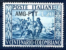 Trieste A - 1951 Colombo Neuf