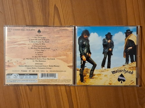Dvd motorhead ace spades - cd/dvd,