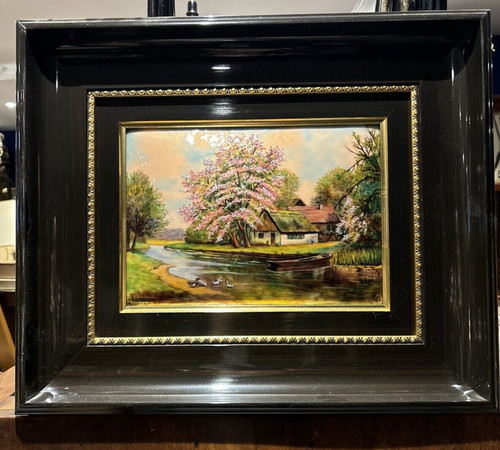 Grand tableau email limoges - grand, de