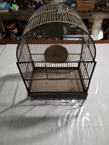 Cage oiseaux fer - oiseaux,