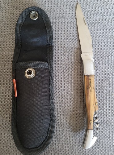 Ancien couteau pliant laguiole - couteau,