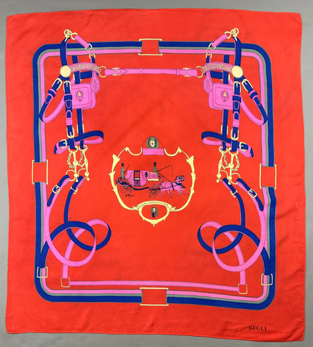 Authentique foulard vintage - , "