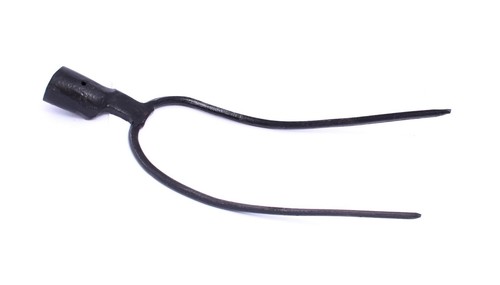 Fourche foin dents avec - À,